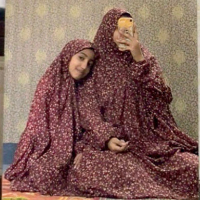 Mother & Daughter Namaz Chaddar