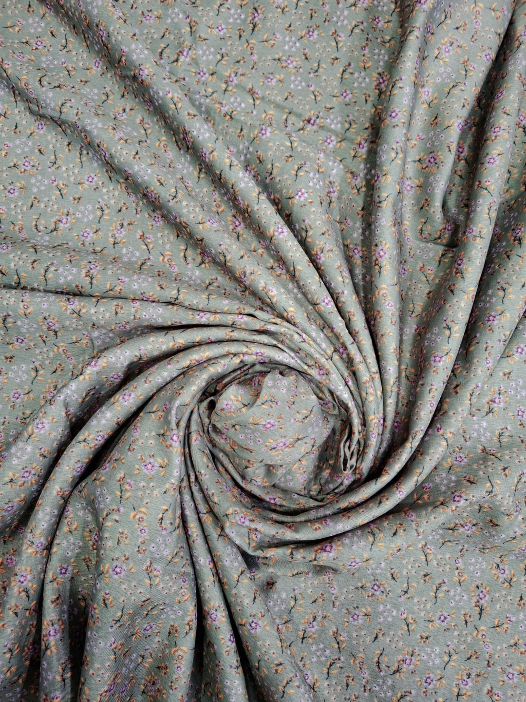 Grey Printed Full Length Namaz Chaddar with Sleeves