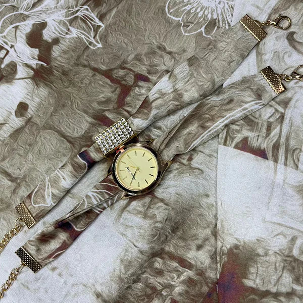 Khayal - Luxury Hijab with Matching Watch & Bracelet