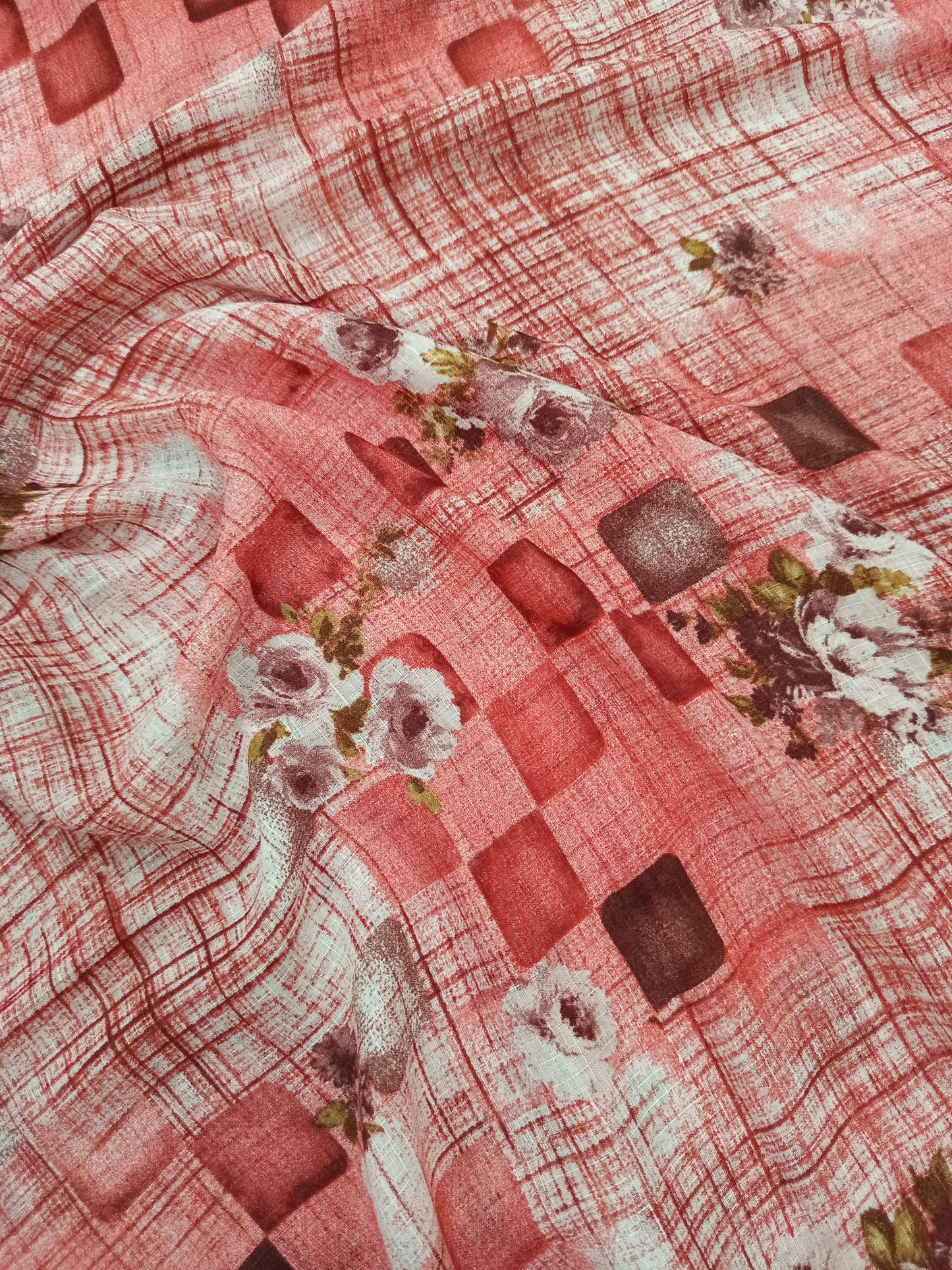 Luxe Lawn Printed Dark Pink Hijab