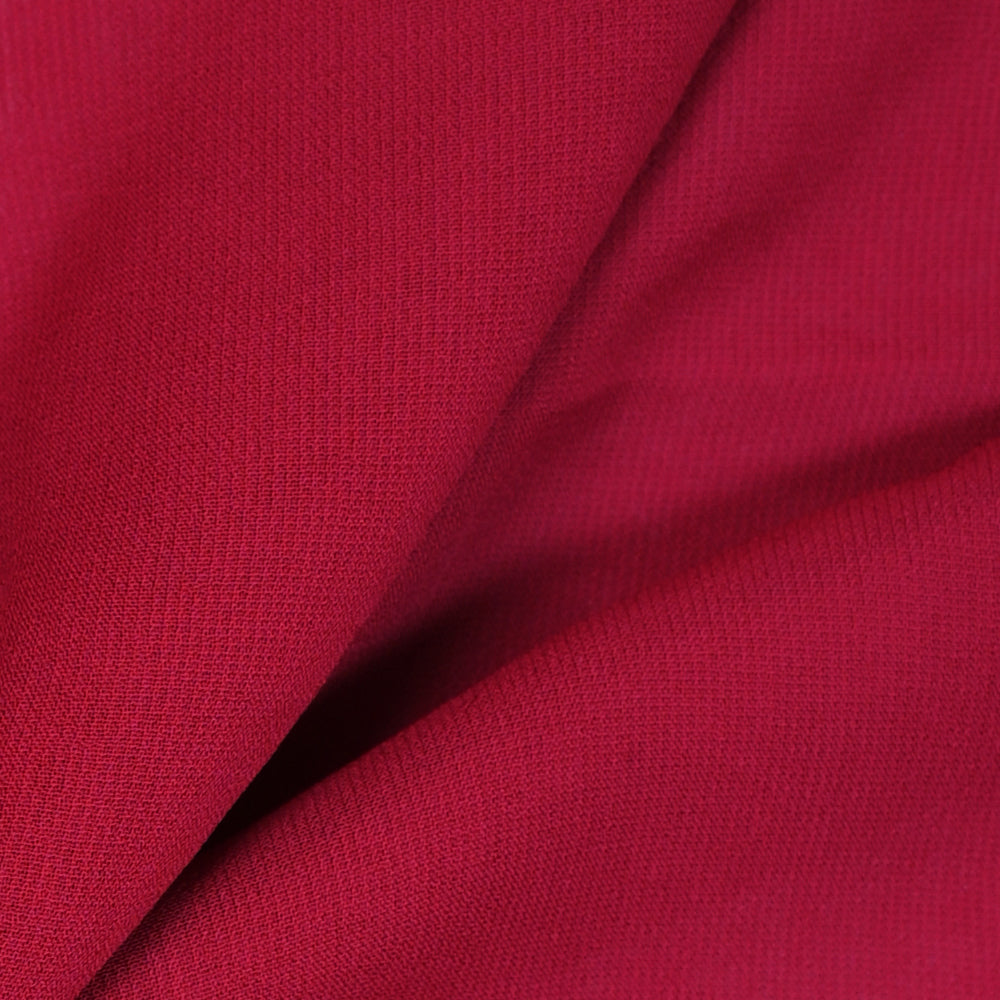 Premium Quality Imported Fabric 2-in-1 Chiffon Hijab with Attached Cap - Maroon