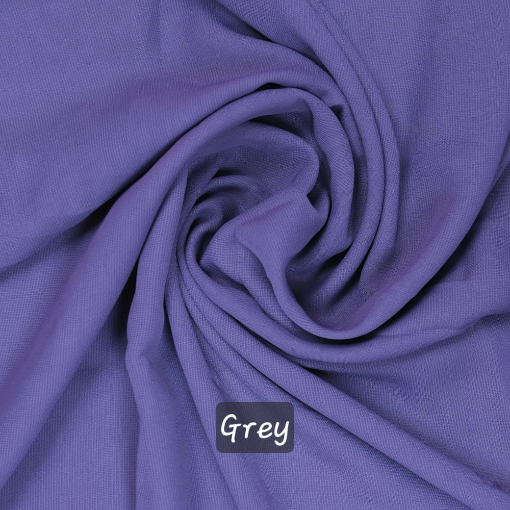 Premium Quality Imported Fabric 2-in-1 Chiffon Hijab with Attached Cap