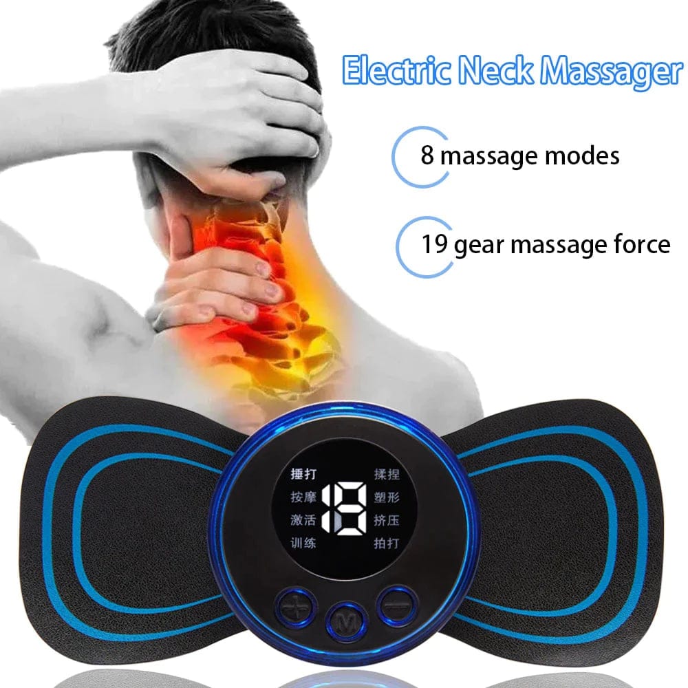 EMS Foot & Body Massager // 6 Modes intensity // butterfly massage // Mini  Massager How to Use 