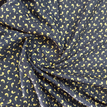 Full Length Random Printed Namaz Chaddar with Sleeves and Adjustable Naqab