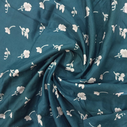 Full Length Random Printed Namaz Chaddar with Sleeves and Adjustable Naqab