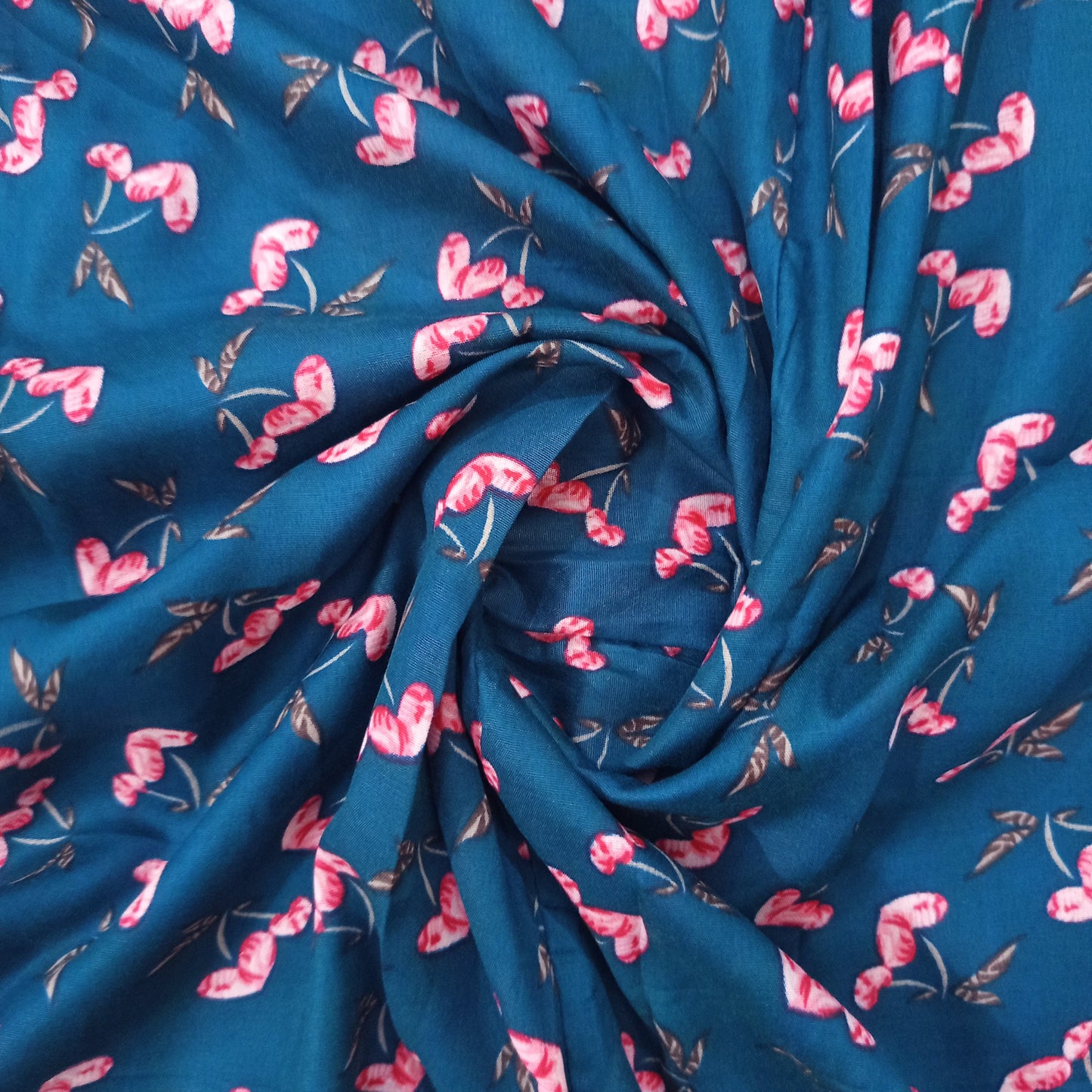 Full Length Random Printed Namaz Chaddar with Sleeves and Adjustable Naqab