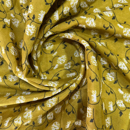 Full Length Random Printed Namaz Chaddar with Sleeves and Adjustable Naqab