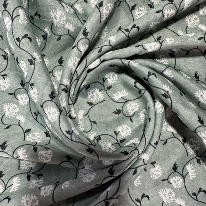 Full Length Random Printed Namaz Chaddar with Sleeves and Adjustable Naqab