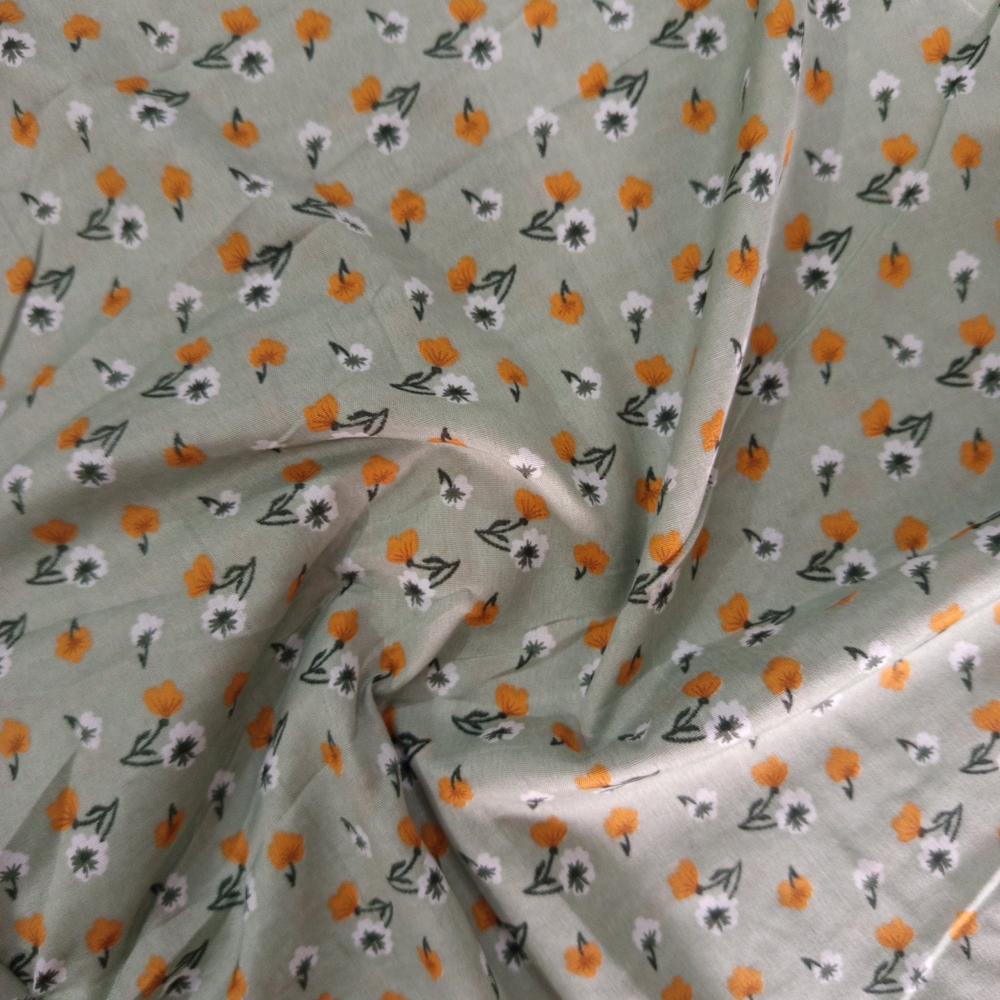 Full Length Random Printed Namaz Chaddar with Sleeves and Adjustable Naqab