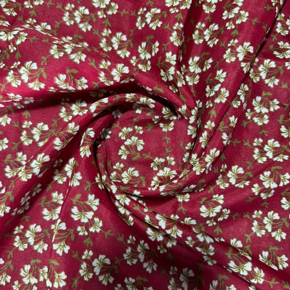 Full Length Random Printed Namaz Chaddar with Sleeves and Adjustable Naqab