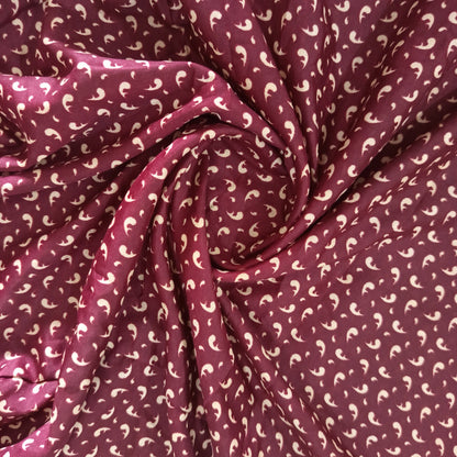 Full Length Random Printed Namaz Chaddar with Sleeves and Adjustable Naqab