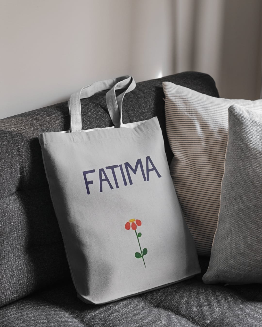 Hand Painted Tote Bag