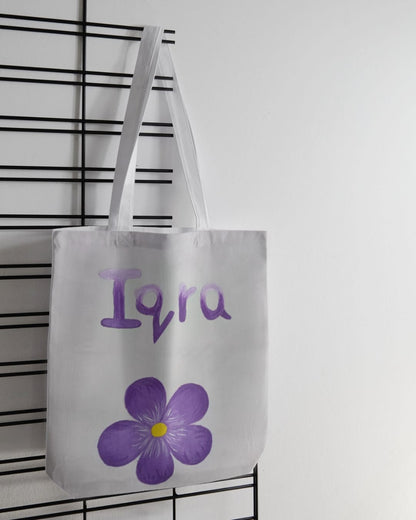 Hand Painted Tote Bag