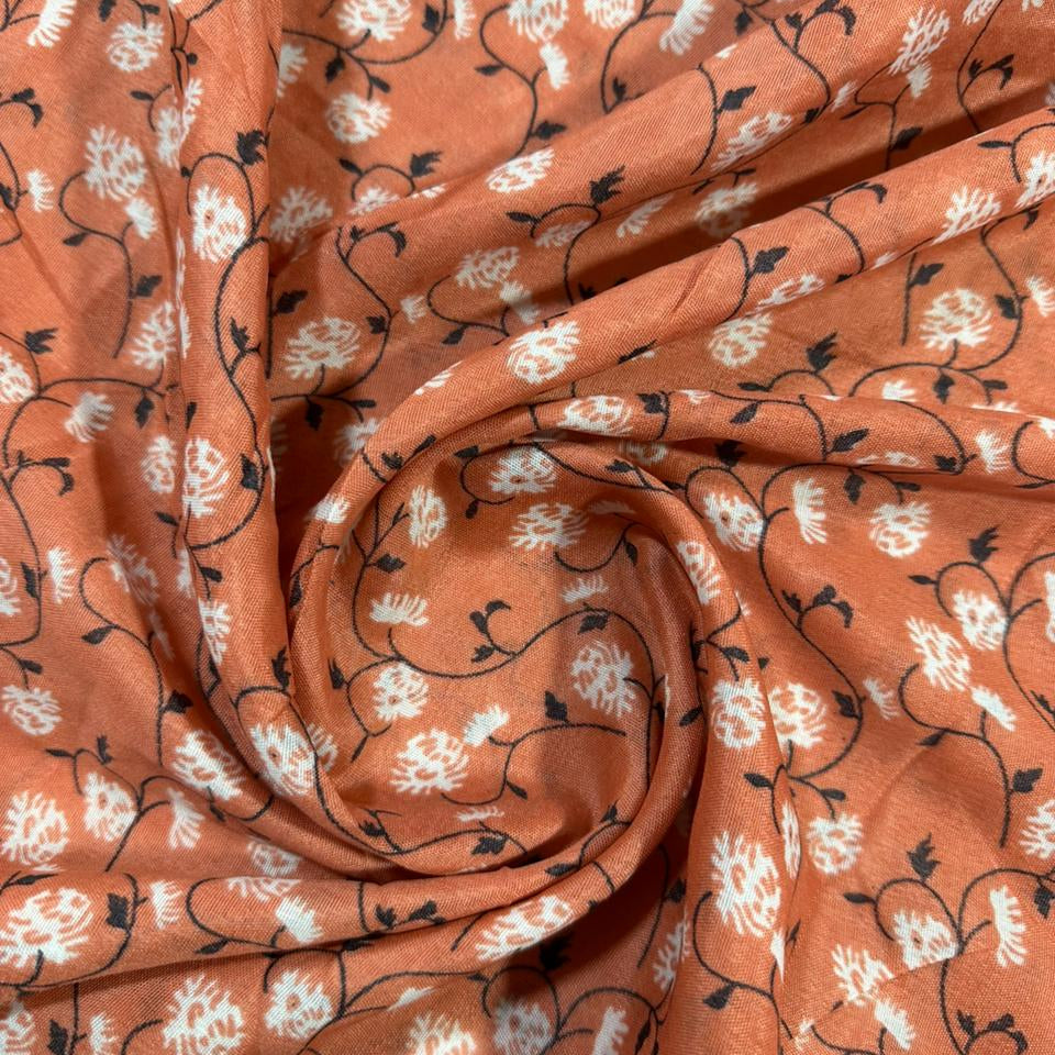 Full Length Random Printed Namaz Chaddar with Sleeves and Adjustable Naqab