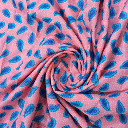 Full Length Random Printed Namaz Chaddar with Sleeves and Adjustable Naqab