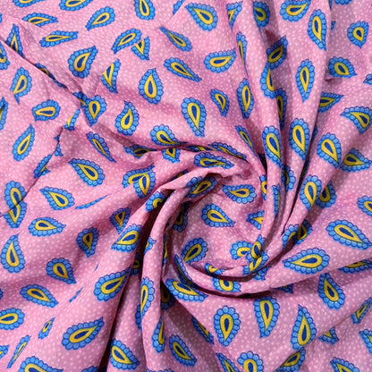 Full Length Random Printed Namaz Chaddar with Sleeves and Adjustable Naqab