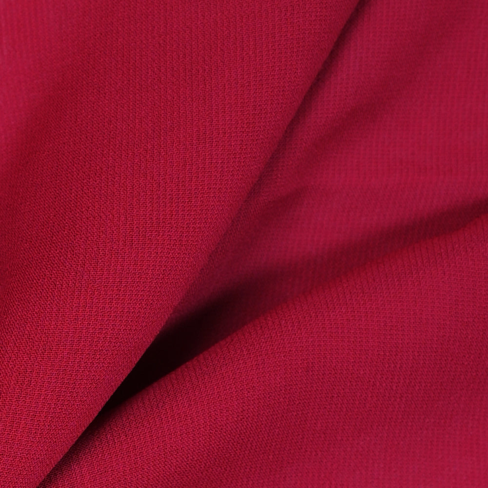 Premium Quality Imported Fabric 2-in-1 Chiffon Hijab with Attached Cap - Maroon | Nest Mart | Free Shipping