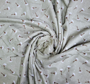 Full Length Random Printed Namaz Chaddar with Sleeves and Adjustable Naqab