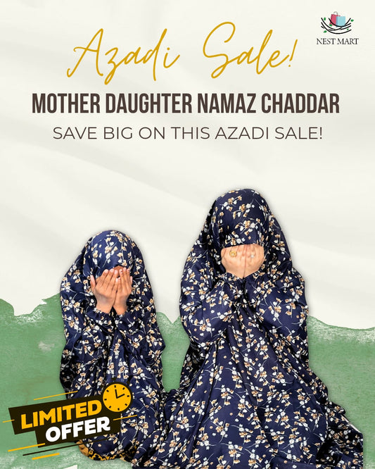 Mother & Daughter Namaz Chaddar