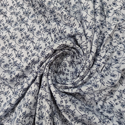 Full Length Random Printed Namaz Chaddar with Sleeves and Adjustable Naqab